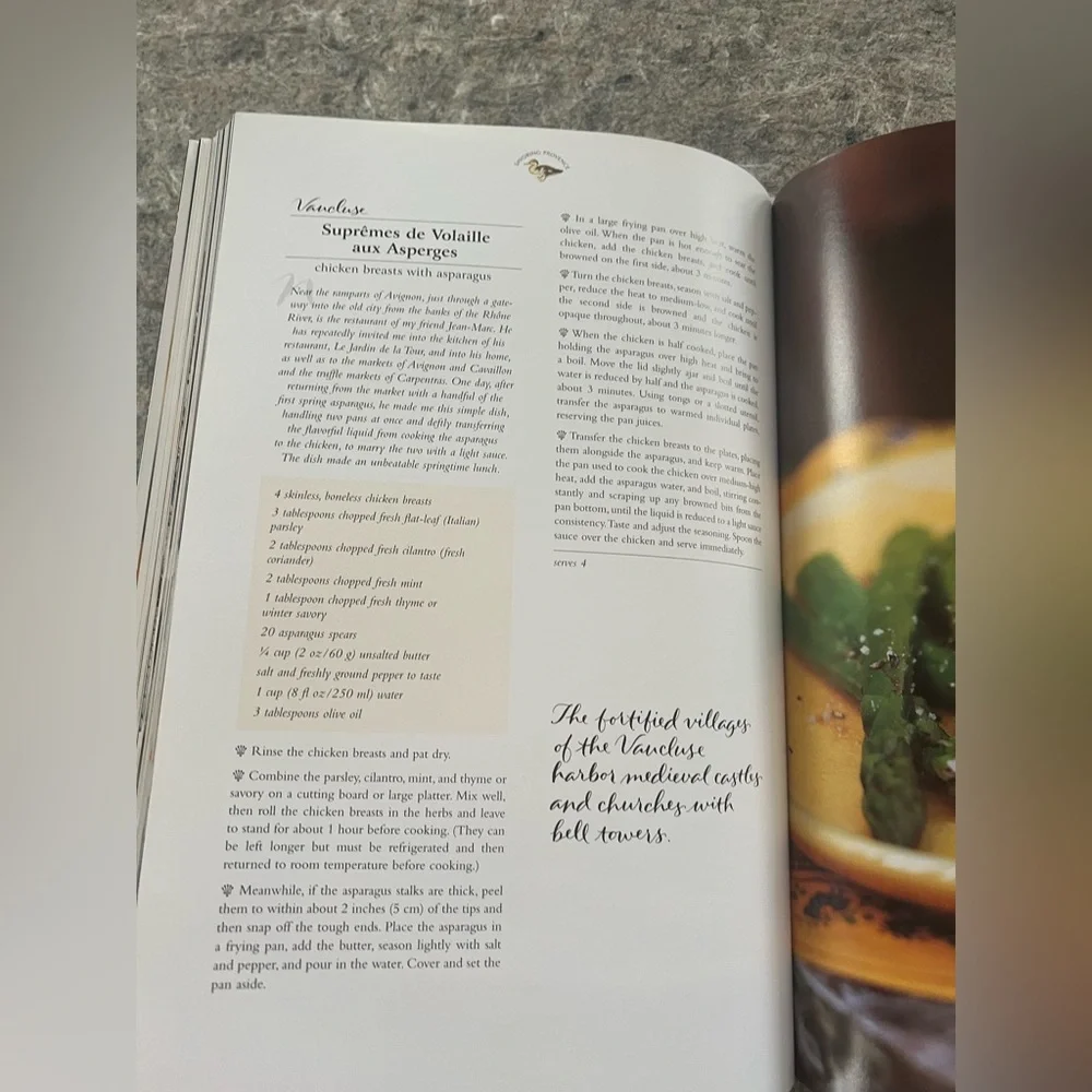 Savoring Provence, Cookbook from Williams Sonoma by Diane Holuigue